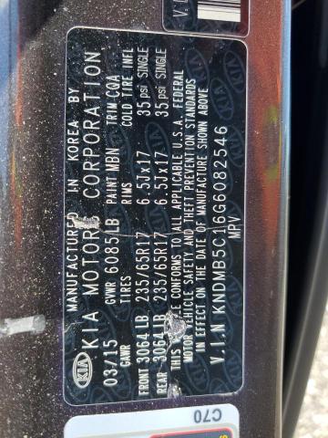 KNDMB5C16G6082546 KIA SEDONA LX