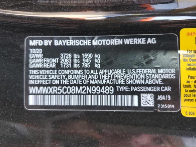 WMWXR5C08M2N99489 Mini COOPER S