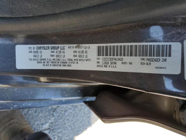 1C3CCCCB3FN619422 Chrysler 200 C