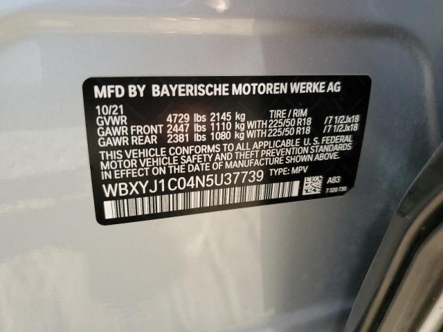 WBXYJ1C04N5U37739 BMW X2 Xdrive28i