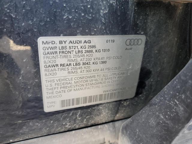 2019 AUDI SQ5 PRESTI WA1C4AFY7K2057933