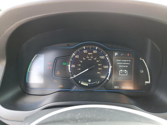 2017 HYUNDAI IONIQ BLUE - KMHC65LC3HU047196