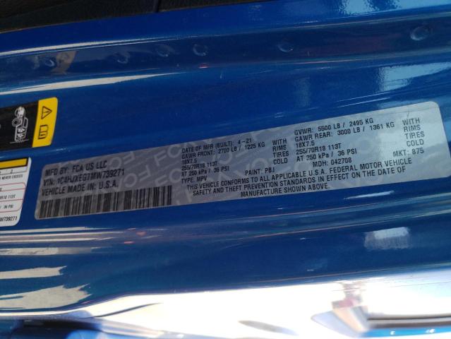 1C4HJXEG7MW739271 Jeep Wrangler Unlimited Sahara