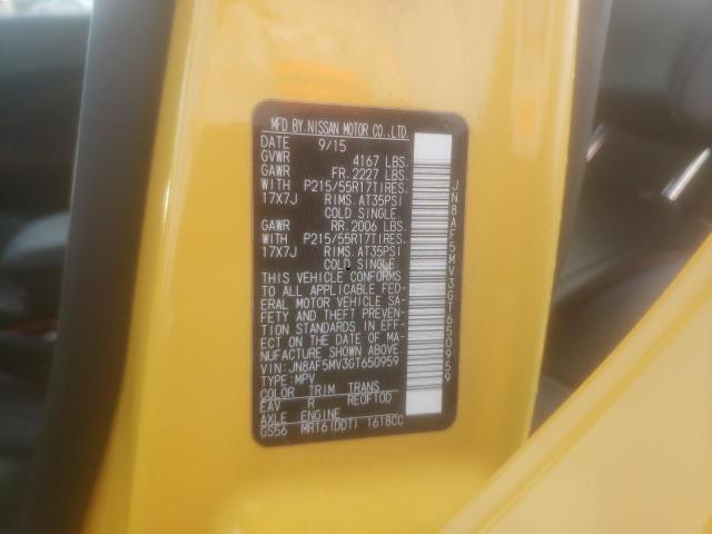 JN8AF5MV3GT650959 Nissan JUKE S