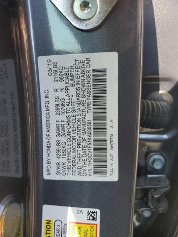 1HGCV1F51KA065591 Honda Accord EXL 10