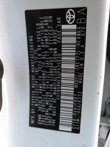 5YFBURHE6GP425630 Toyota COROLLA L