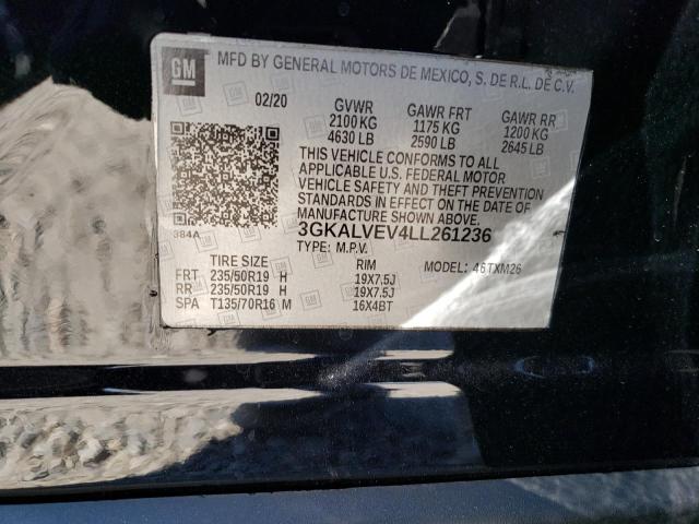 3GKALVEV4LL261236 GMC Terrain Slt