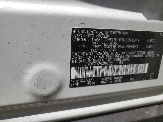 2021 TOYOTA RAV4 PRIME - JTMFB3FV2MD010732