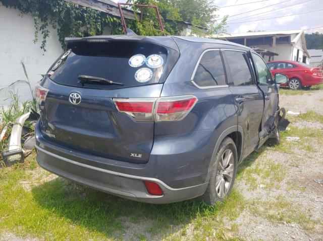 VIN 5TDKKRFH3ES037049 2014 Toyota Highlander, Xle no.4