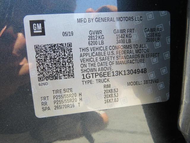 1GTP6EE13K1304948 GMC Canyon Denali