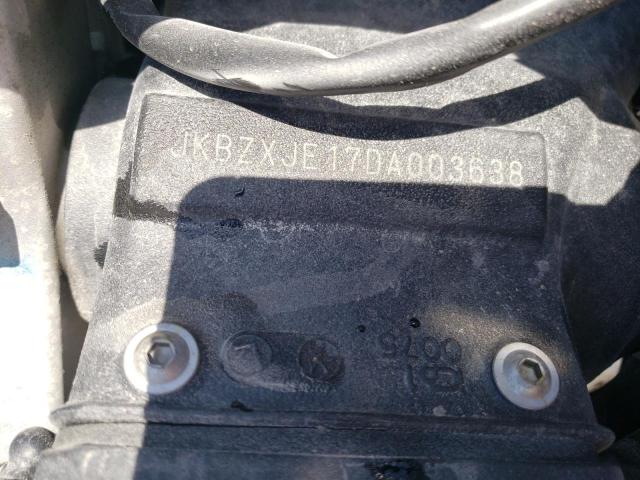 2013 KAWASAKI ZX636 E - JKBZXJE17DA003638