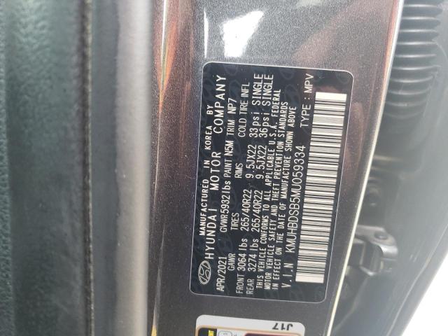 2021 GENESIS GV80 BASE KMUHBDSB5MU059334