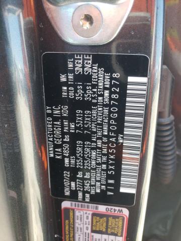 5XYK5CAF0PG078278 KIA Sportage Sx Prestige