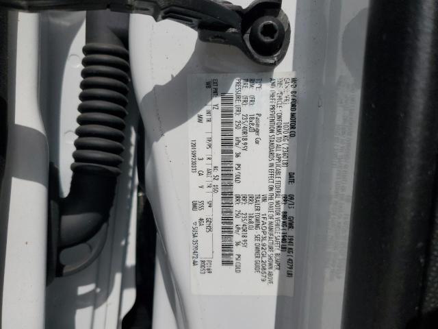 1FADP3L92GL208579 Ford FOCUS ST