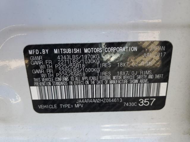 JA4AR4AW2HZ064613 Mitsubishi Outlander Sport Sel