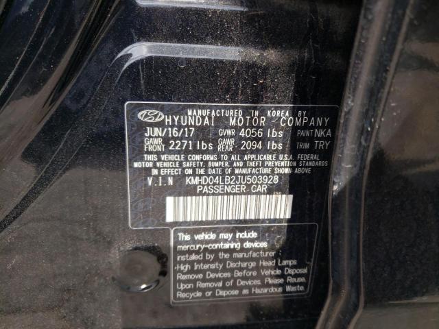 KMHD04LB2JU503928 Hyundai Elantra Sport