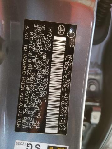 JTDEPRAE8LJ093154 Toyota COROLLA LE