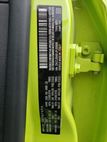 ZACCJBAB1JPJ00686 Jeep Renegade Sport