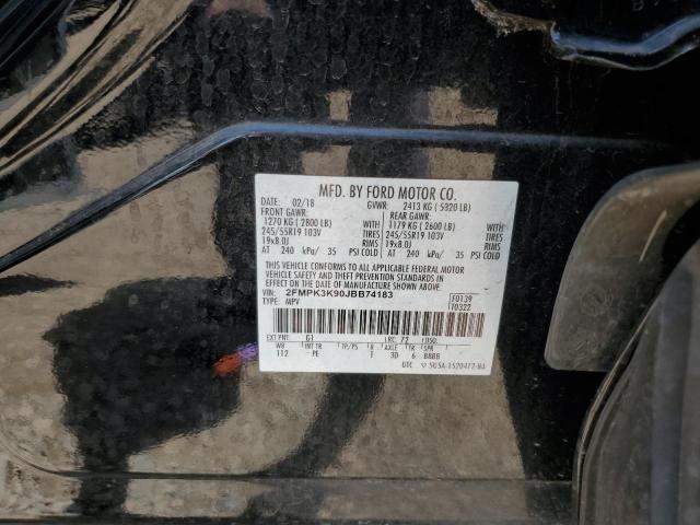 2FMPK3K90JBB74183 Ford Edge Titanium