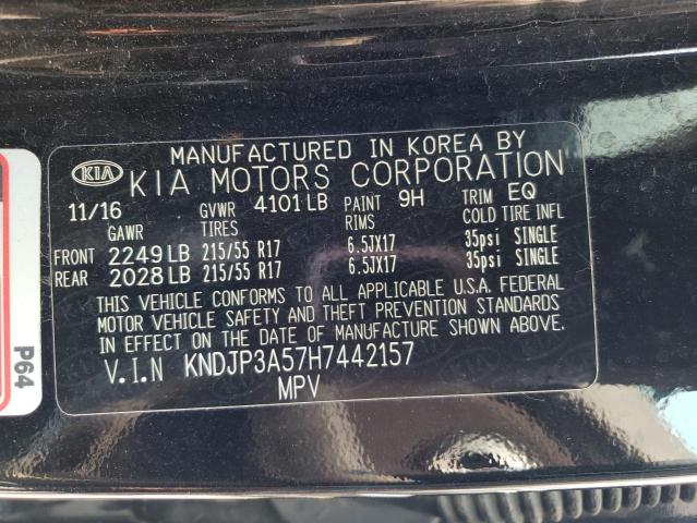 KNDJP3A57H7442157 KIA SOUL +