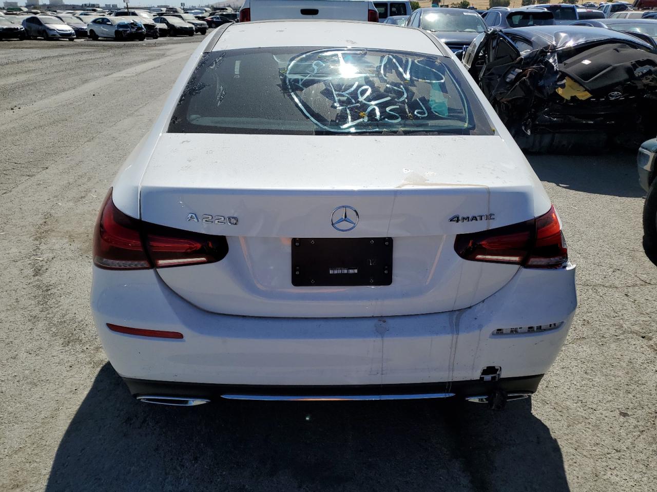 W1K3G4FB5NJ336002 2022 Mercedes-Benz A 220 4Matic