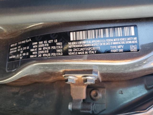 ZACCJADT2GPC80173 Jeep Renegade Limited