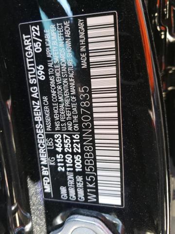 2022 MERCEDES-BENZ CLA AMG 35 - W1K5J5BB8NN307835