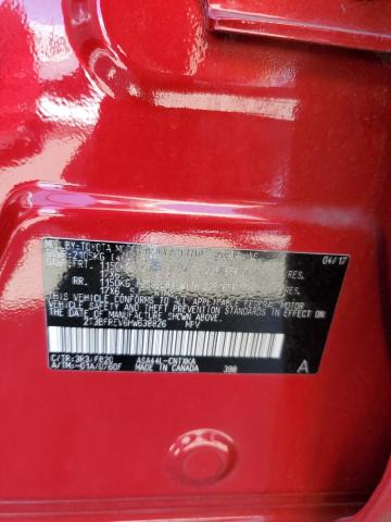 2T3BFREV6HW638826 Toyota RAV4 LE