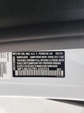 2015 PORSCHE CAYENNE S - WP1AB2A29FLA56924