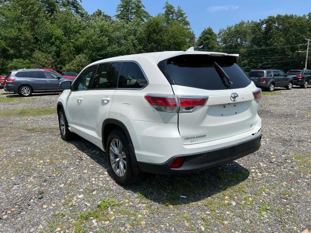 VIN 5TDBKRFH2ES009839 2014 Toyota Highlander, LE no.2