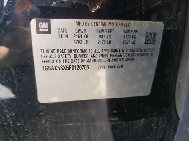 1G6AX5SX5F0120783 Cadillac Cts Luxury Collection