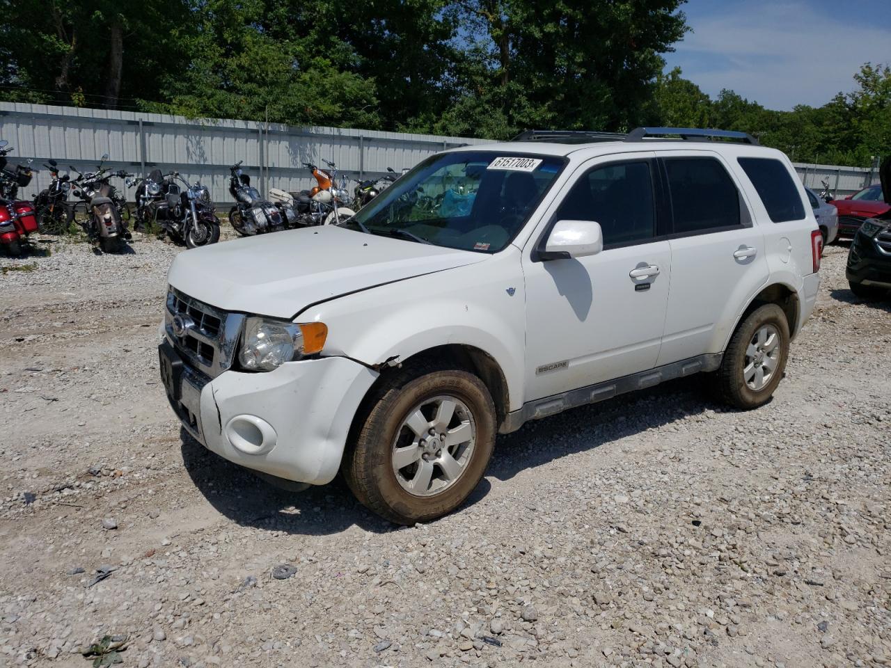 1FMCU94178KD84640 2008 Ford Escape Limited