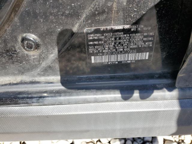 JF2GTADC6JH320816 Subaru Crosstrek Premium