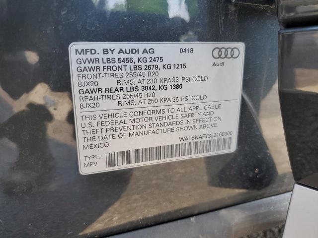 2018 AUDI Q-5 - WA1BNAFY3J2169300