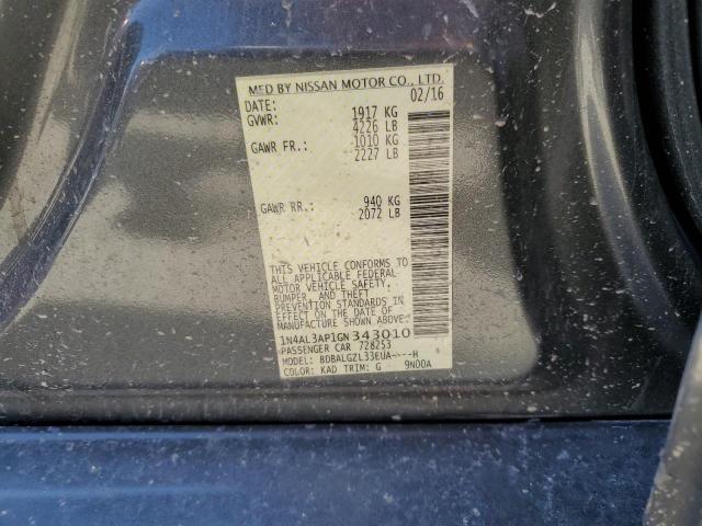 1N4AL3AP1GN343010 Nissan ALTIMA 2.5
