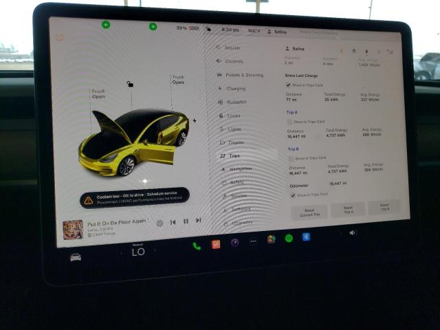 5YJ3E1EB5NF294387 Tesla MODEL 3