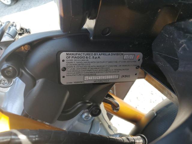 2022 APRILIA RS 660 ZD4KSUG09NS000854