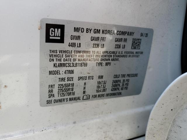 KL4MMCSL3LB118769 2020 BUICK ENCORE, photo no. 13