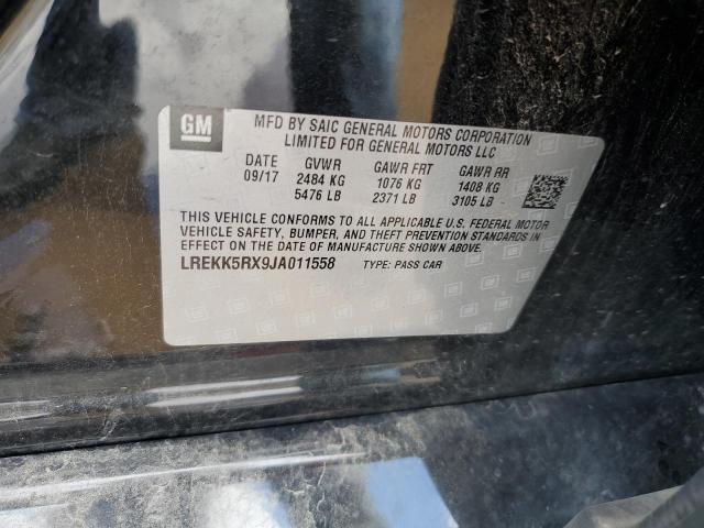 2018 CADILLAC CT6 PREMIU - LREKK5RX9JA011558