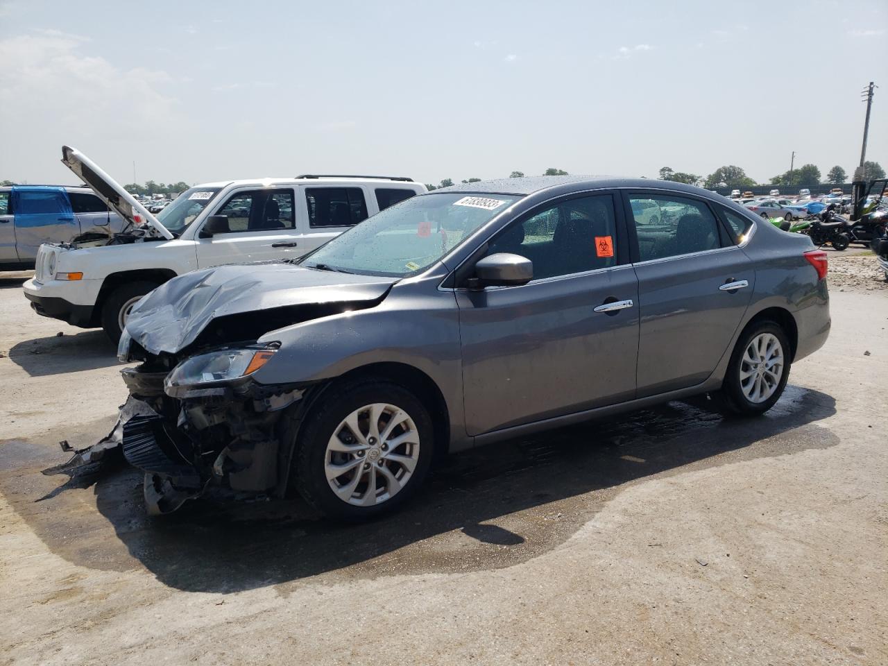 3N1AB7AP8KL609719 Nissan Sentra S