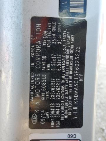 KNDMA5C15F6025322 KIA Sedona L
