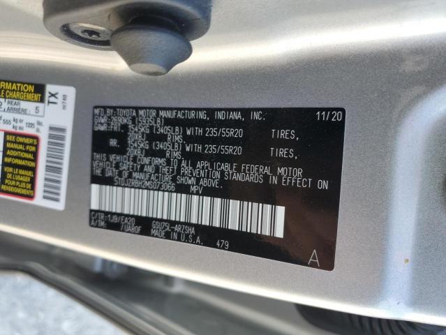 5TDJZRBH2MS073066 Toyota Highlander Xse