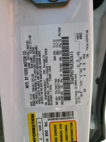 3FA6P0H79GR282615 Ford FUSION SE