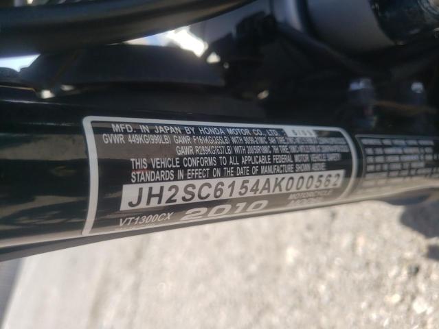 2010 HONDA VT1300 CX - JH2SC6154AK000562