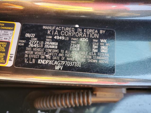 KNDPXCAG7P7037331 KIA Sportage Sx Prestige
