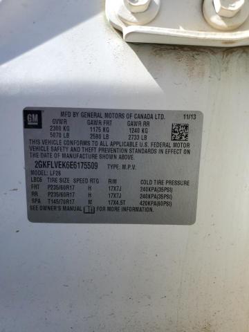 2GKFLVEK6E6175509 GMC Terrain Sle