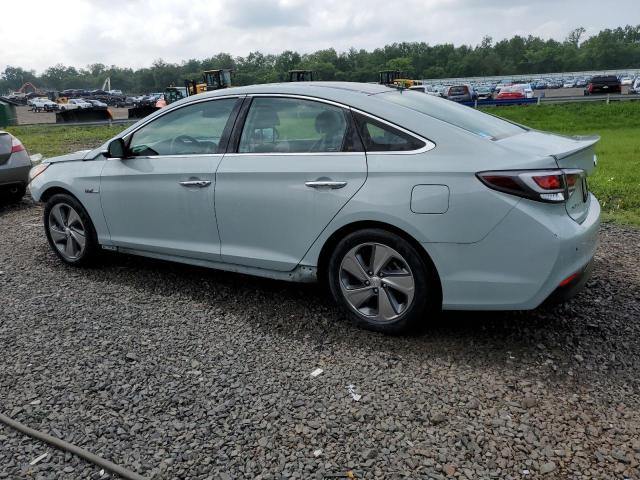 VIN: KMHE34L19GA027643 Auction: COPART Lot: 59899283 Location: NJ - SOMERVILLE KMHE34L19GA027643 HYUNDAI SONATA 2016 GRAY Photo 2