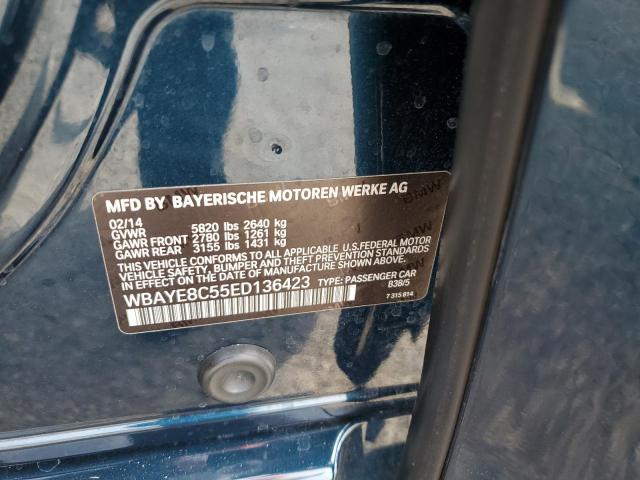 WBAYE8C55ED136423 BMW 750 LI