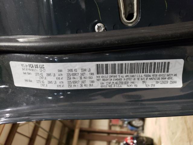 1C4PJMLX6JD581820 Jeep Cherokee Latitude Plus