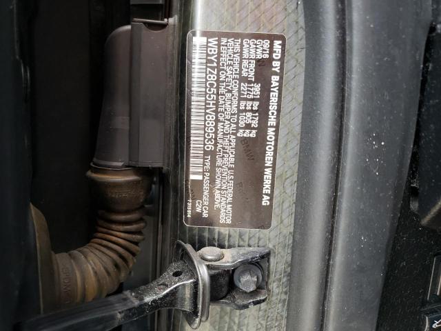 2017 BMW I3 REX - WBY1Z8C55HV889536